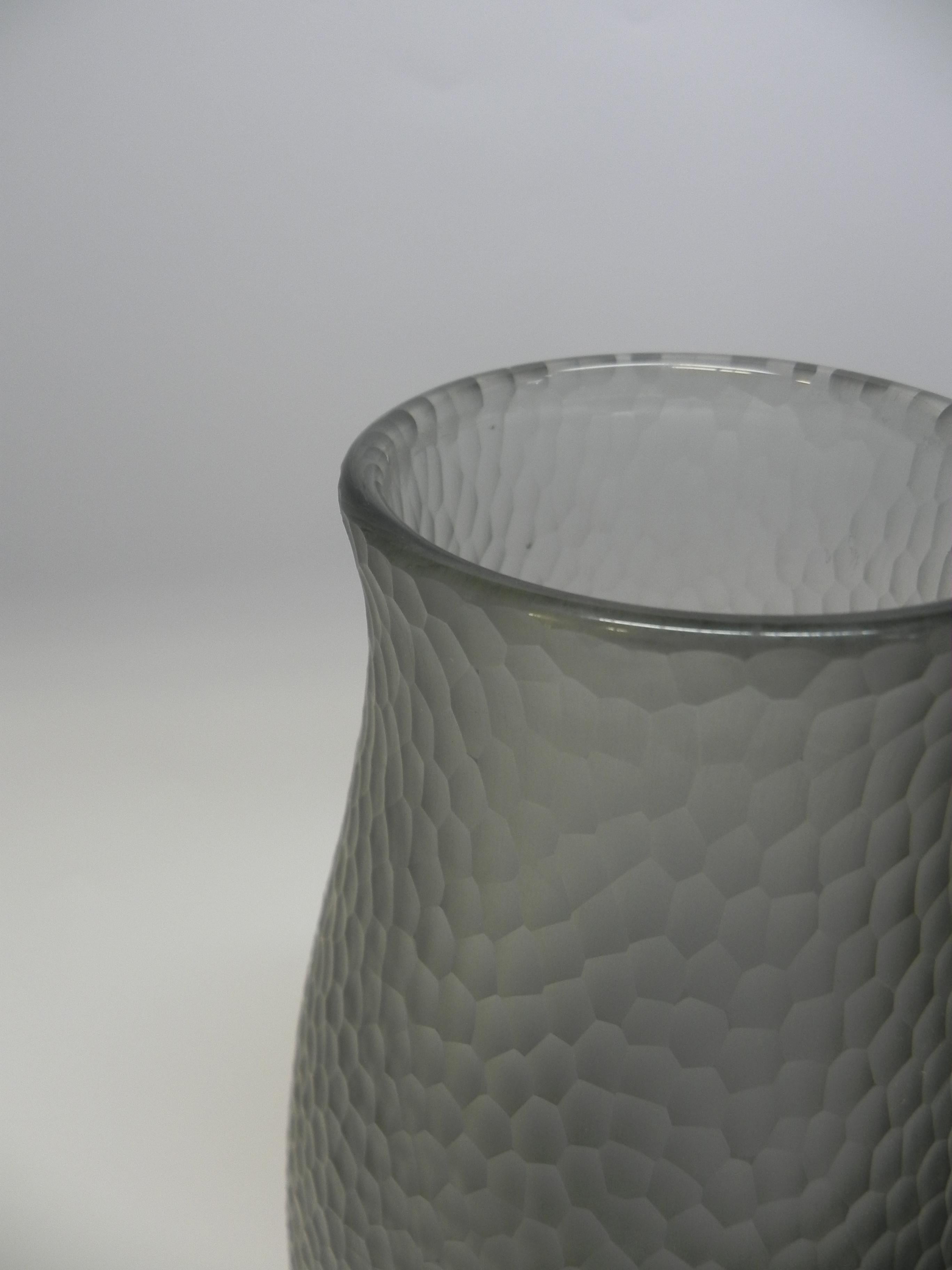 Big Carlo Scarpa Venini Murano Glass Vase 