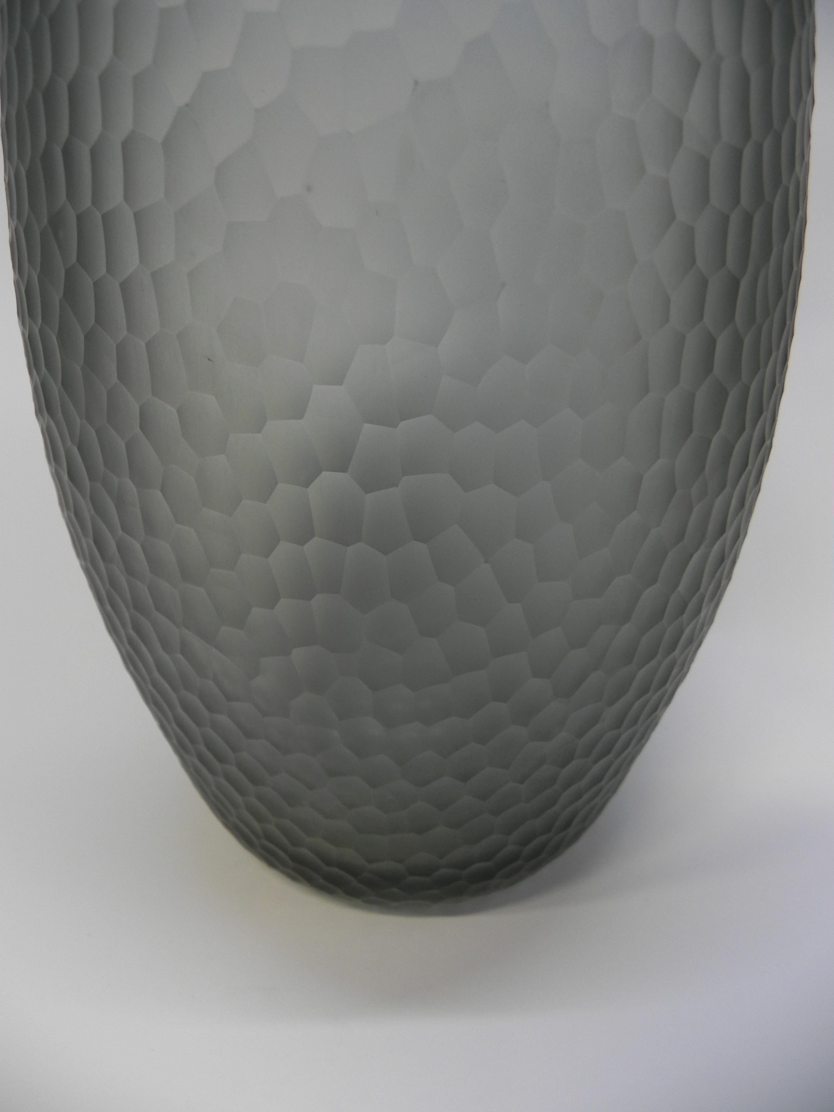 20th Century Big Carlo Scarpa Venini Murano Glass Vase 