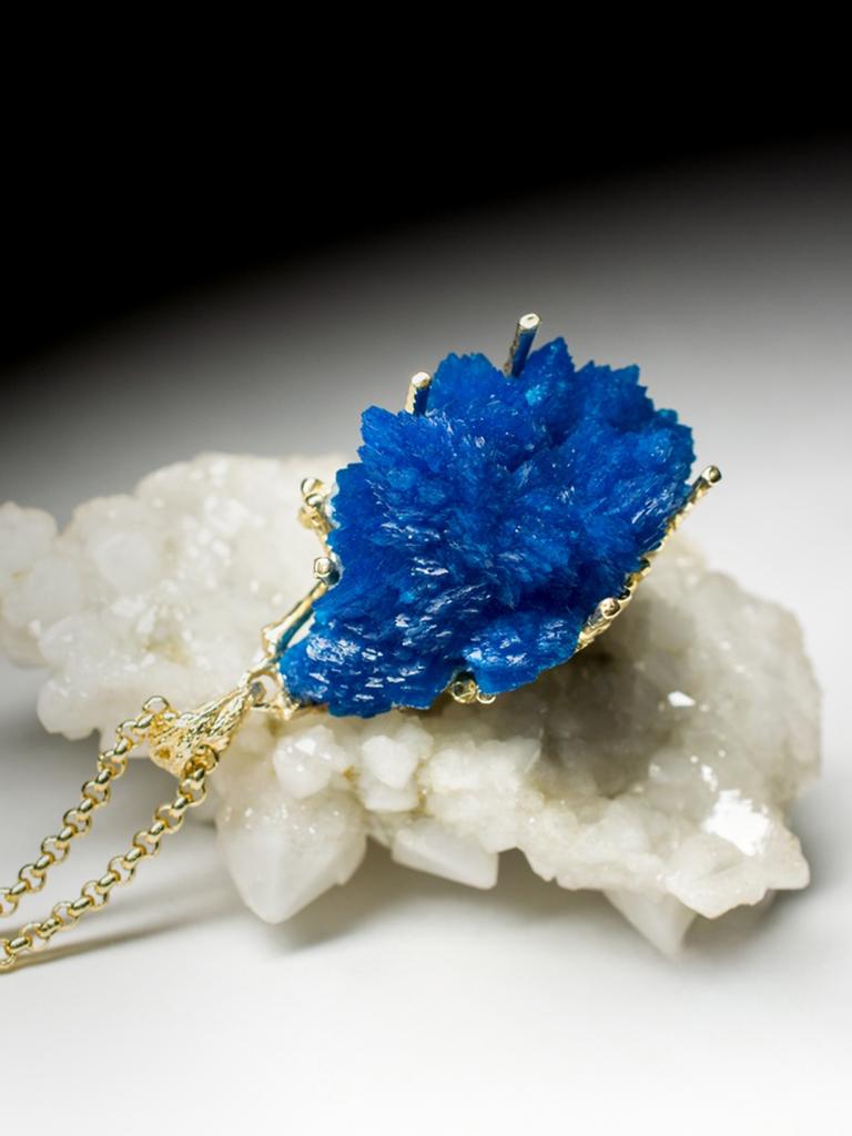 cavansite pendant