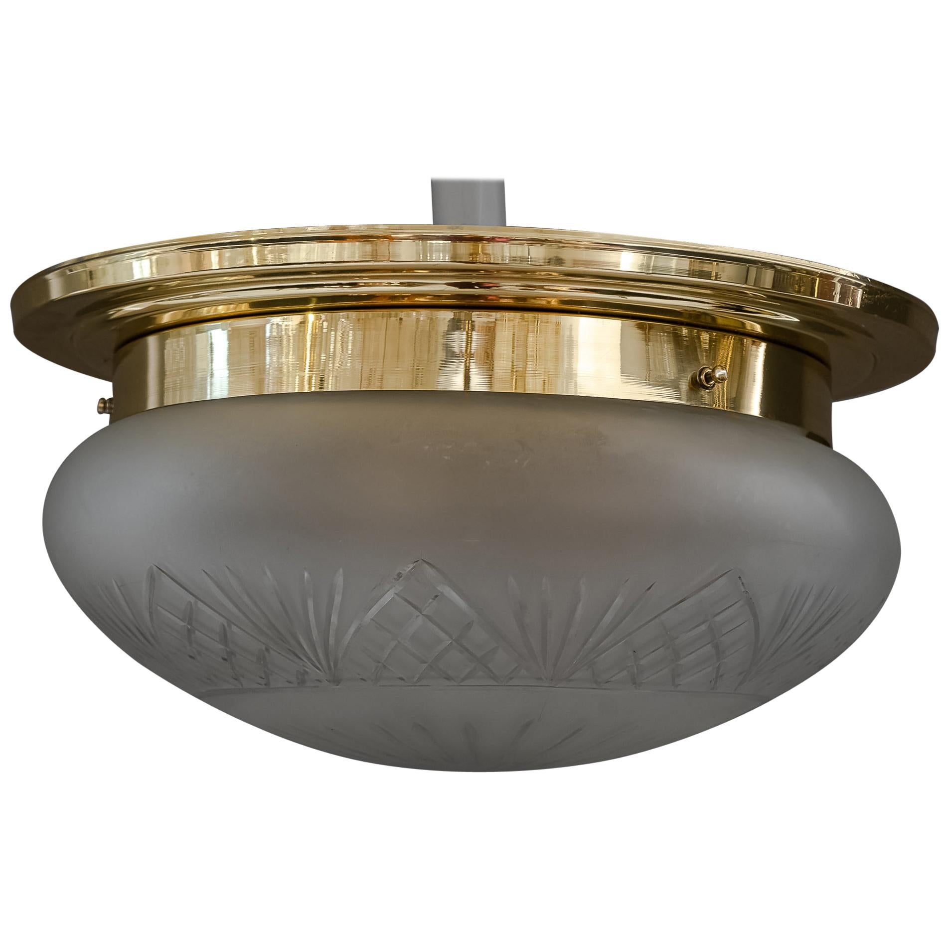 Big Ceiling Lamp in the Style of Art Deco