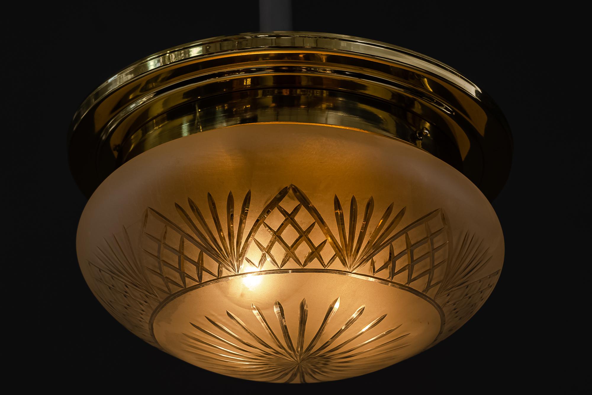 Big Ceiling Lamp in the Style of Art Deco 3