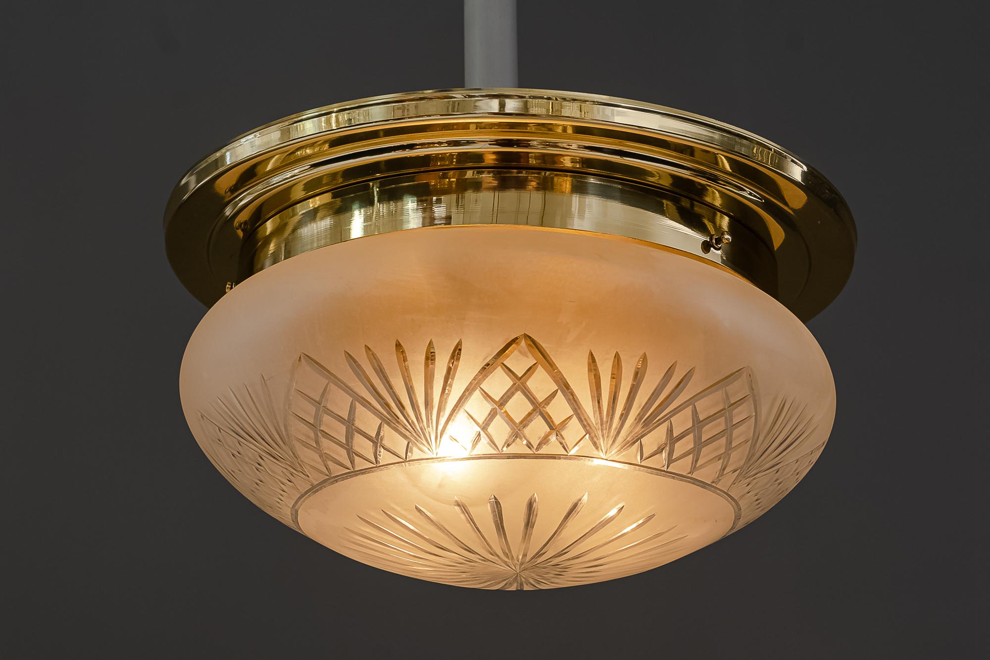 Big Ceiling Lamp in the Style of Art Deco 4