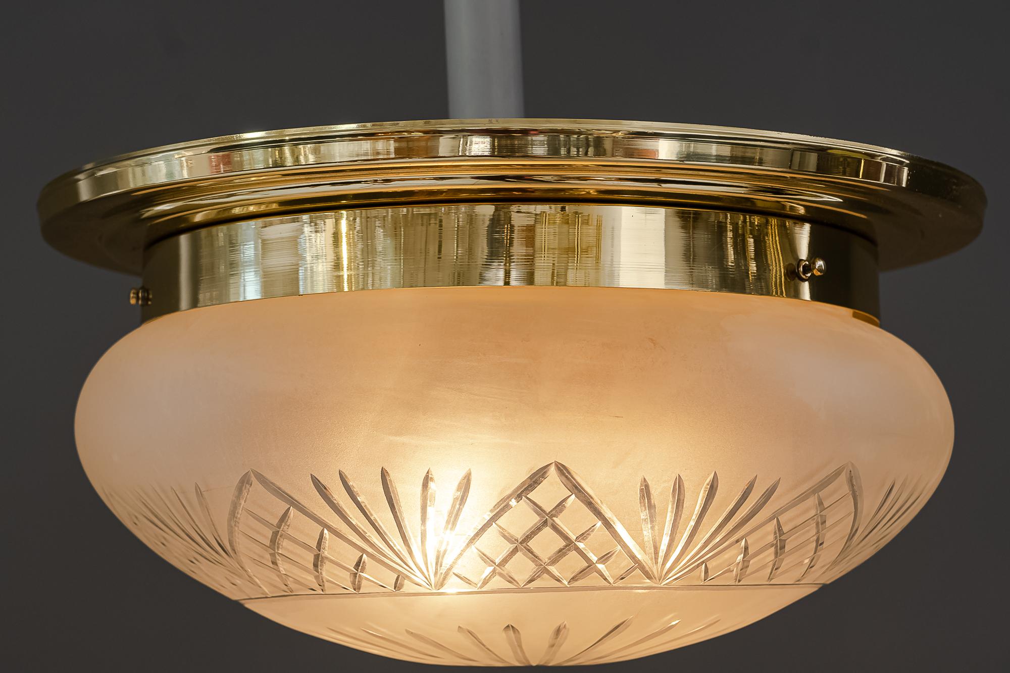 Big Ceiling Lamp in the Style of Art Deco 5