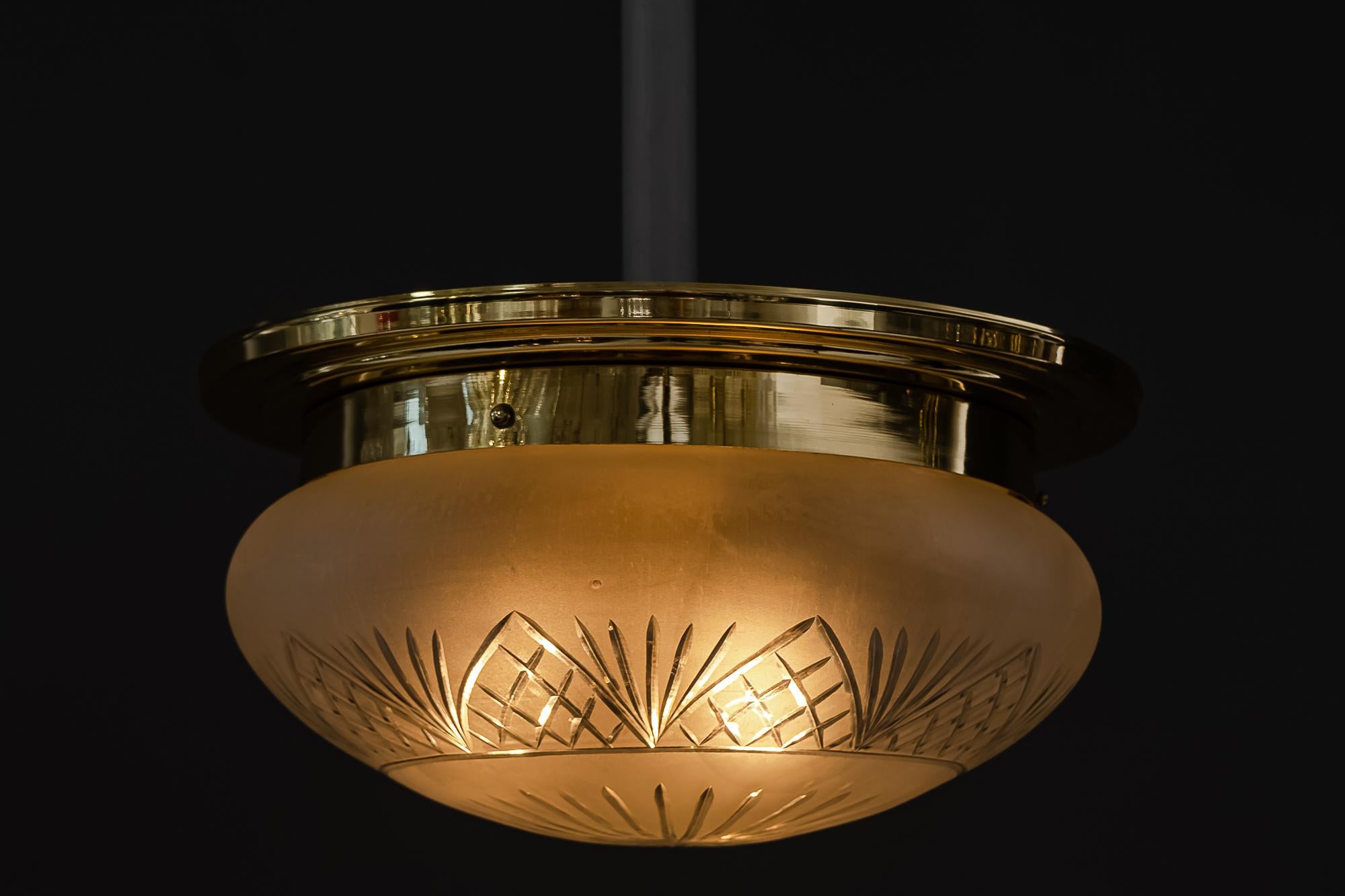 Contemporary Big Ceiling Lamp in the Style of Art Deco