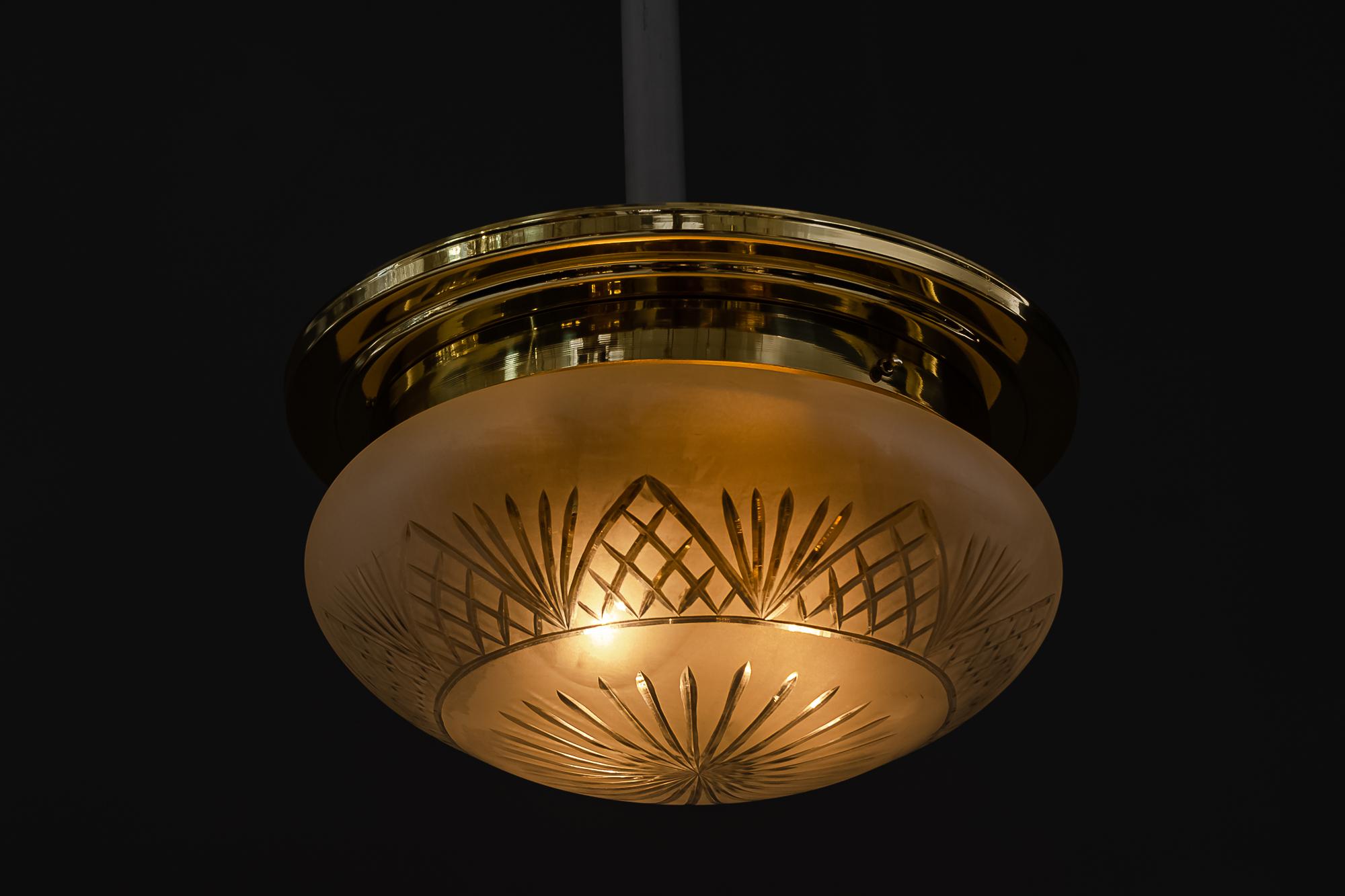 Big Ceiling Lamp in the Style of Art Deco 1