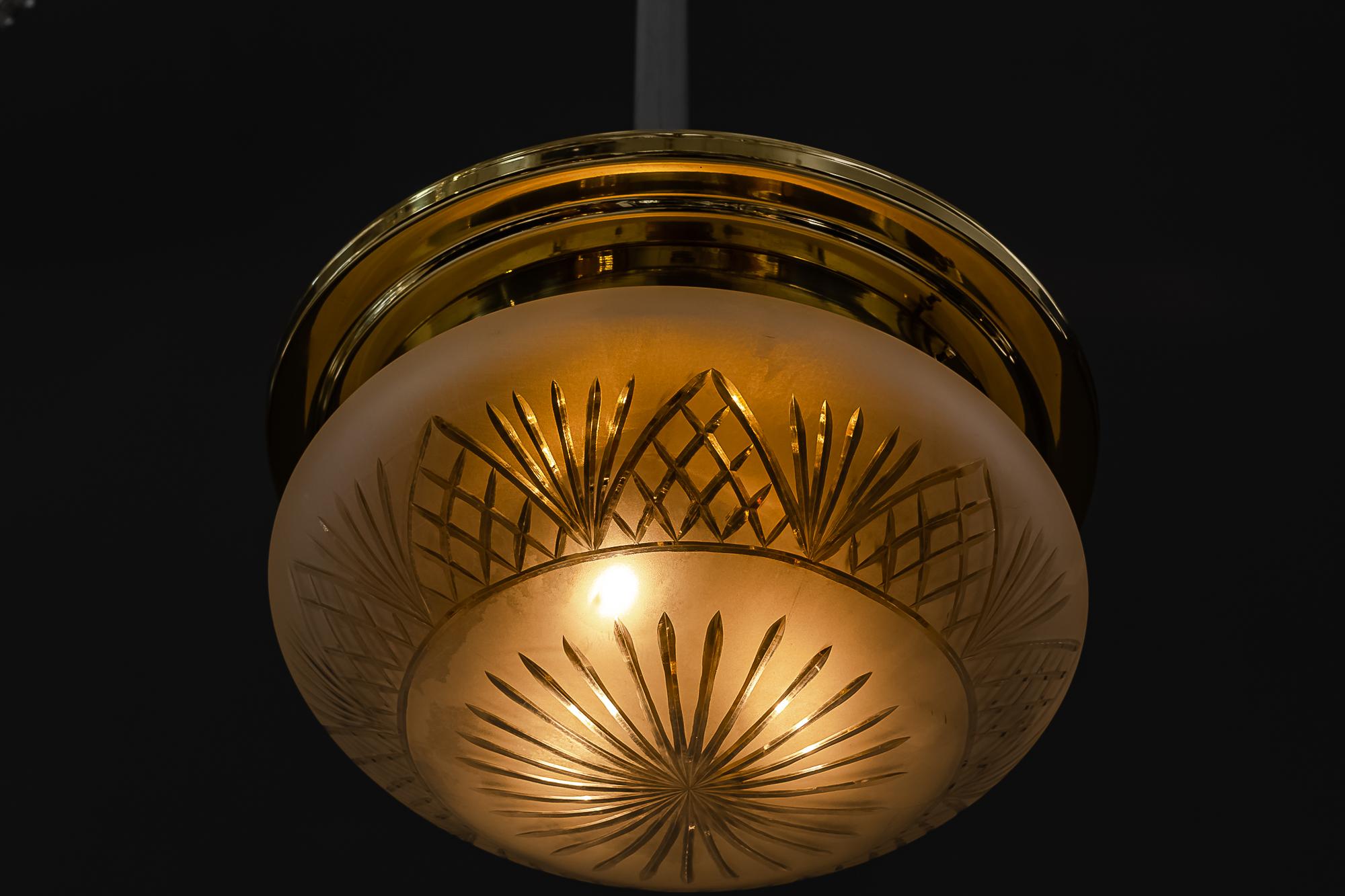 Big Ceiling Lamp in the Style of Art Deco 2