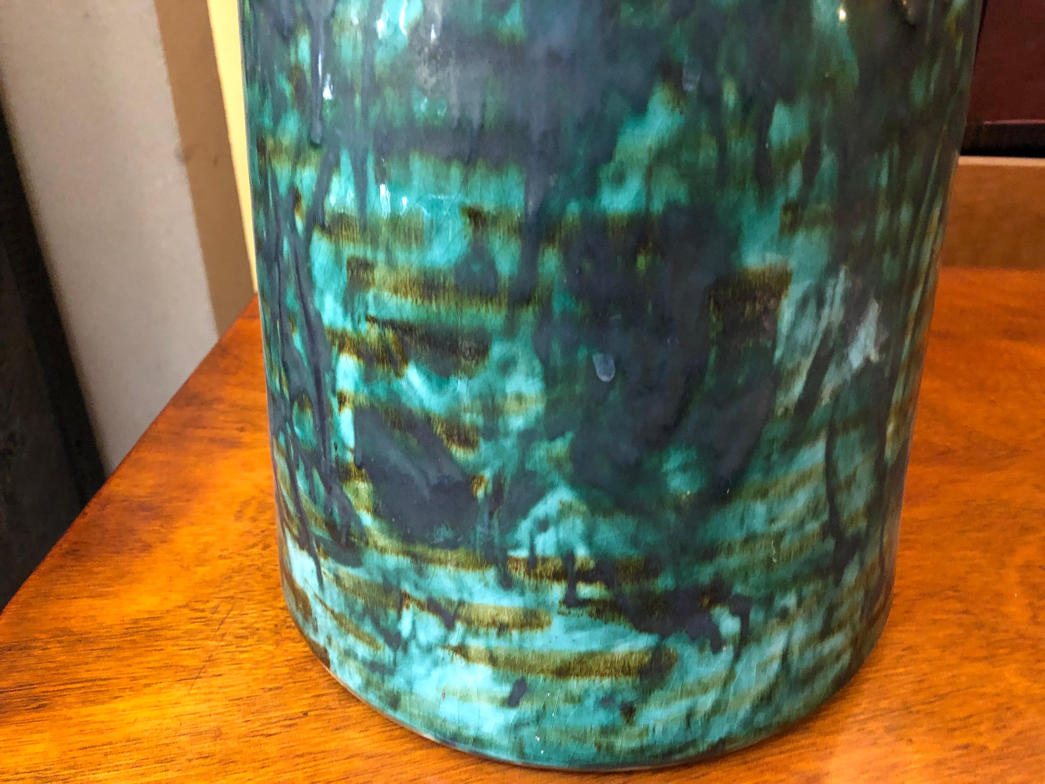 Big Ceramic Green, 1940 For Sale 3