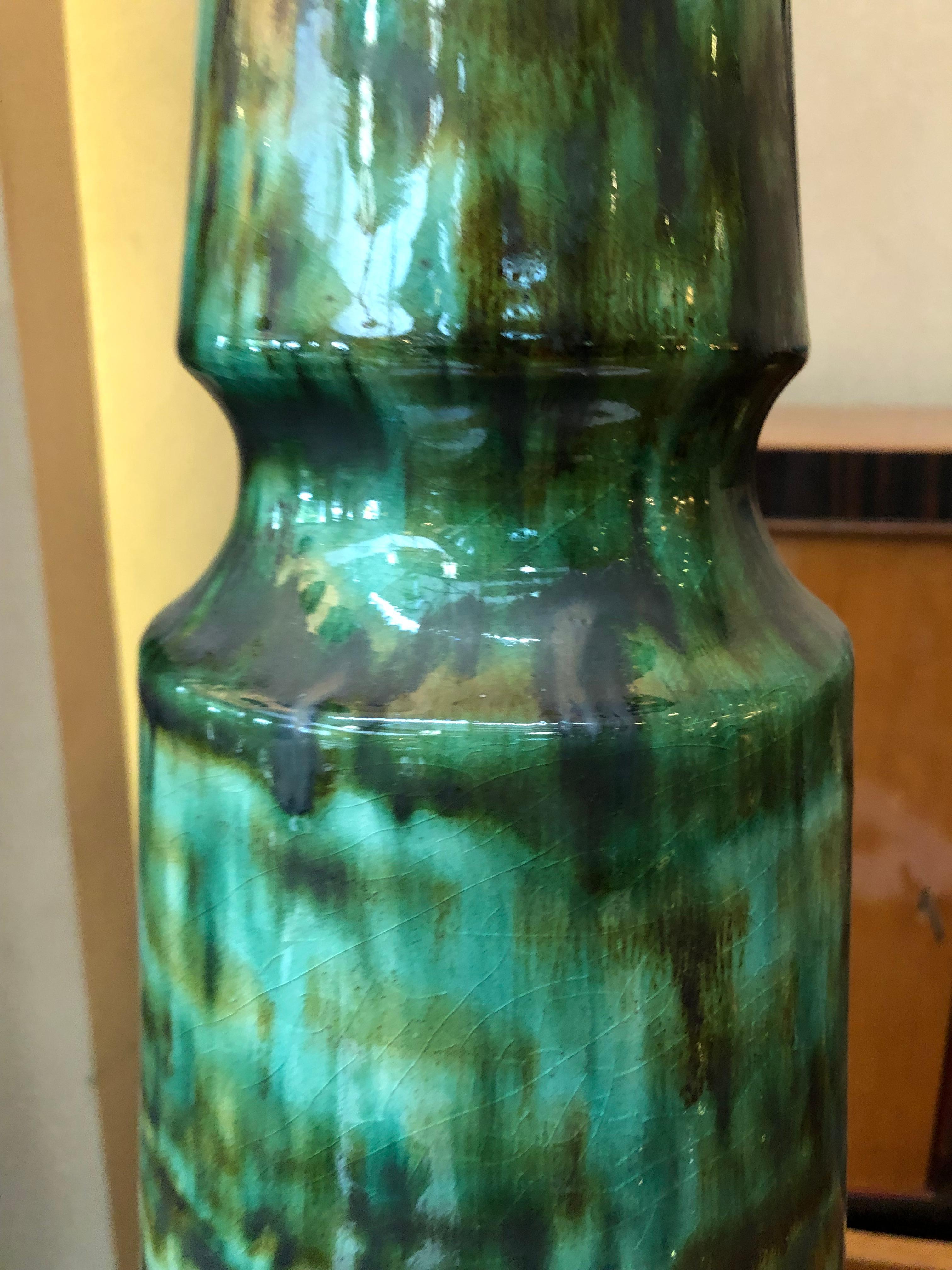 Big Ceramic Green, 1940 For Sale 4