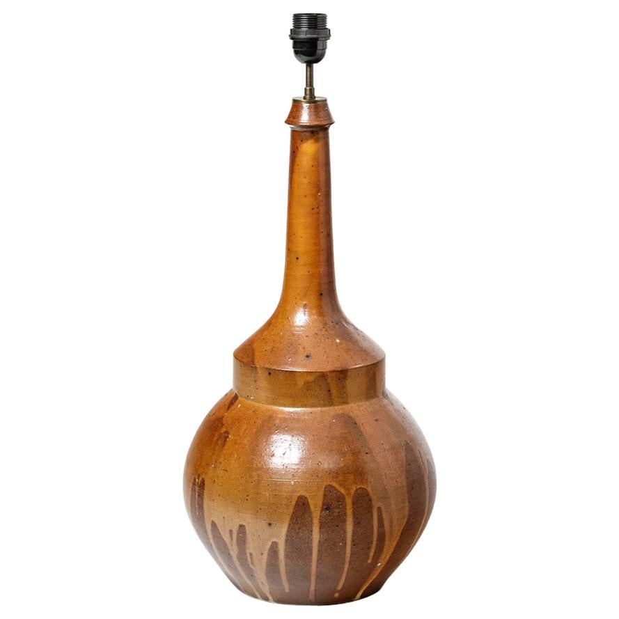 Große Keramiklampe, von Sars Pottery, ca. 1960–1970 im Angebot