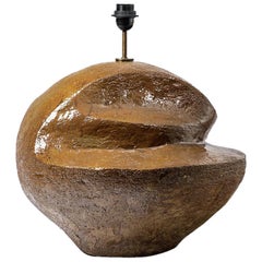 Big Ceramic Lamp by Tim Orr, circa 1980-1990