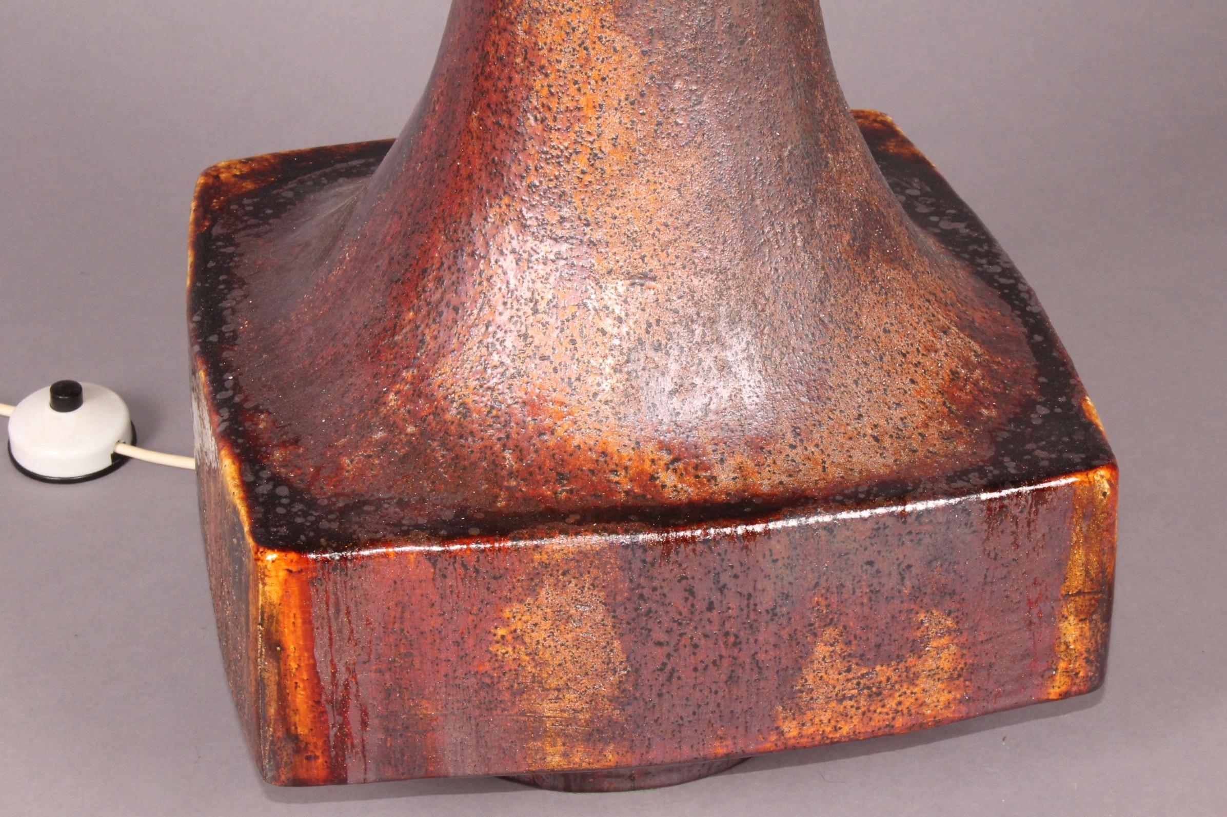 Late 20th Century Big Ceramic Table Lamp