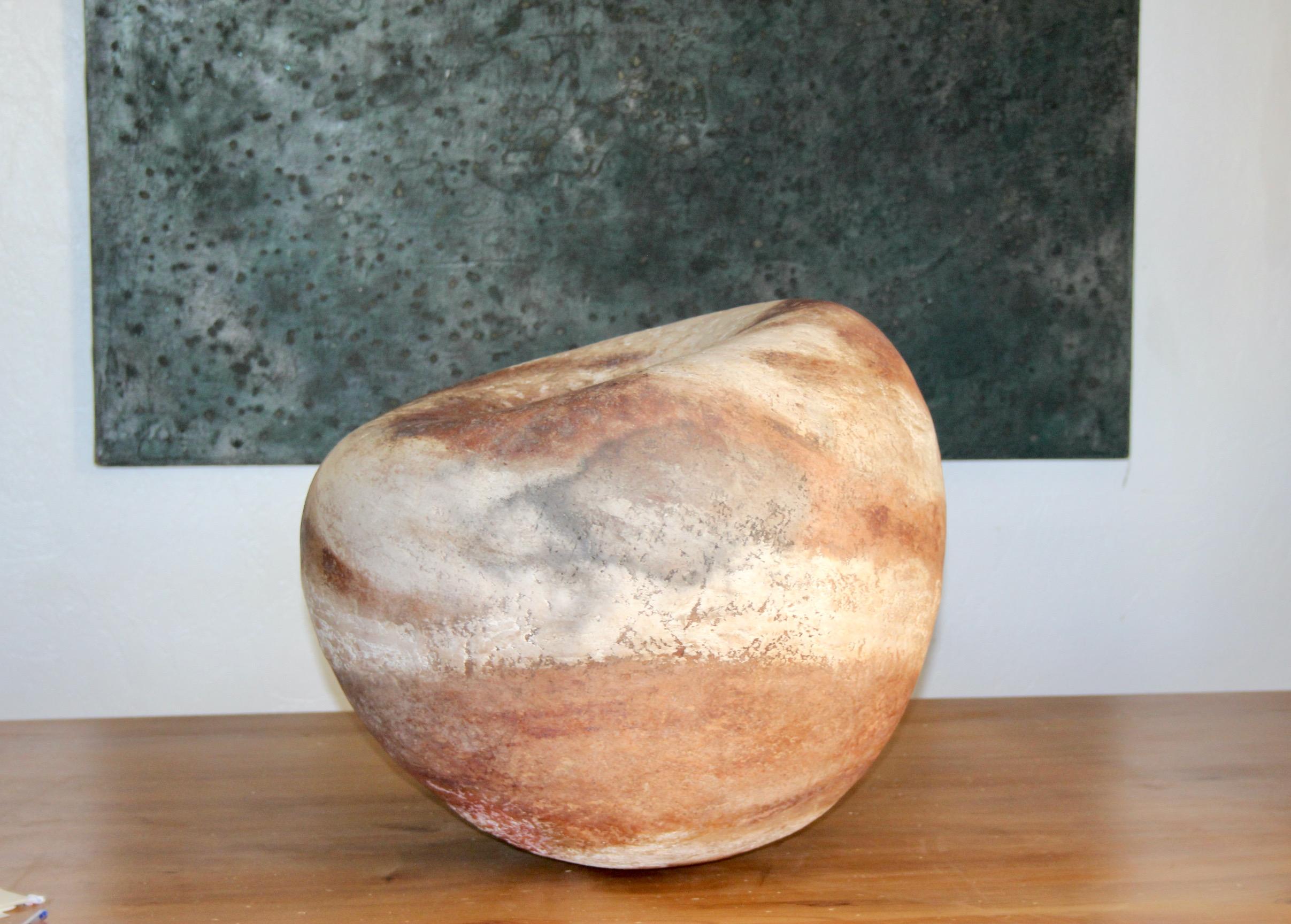Grande vaso in ceramica firmato 
