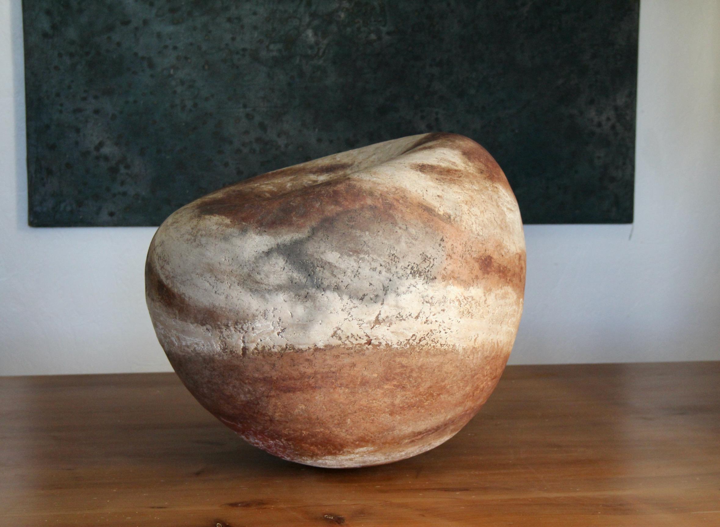 Europeo Vaso grande in ceramica in vendita