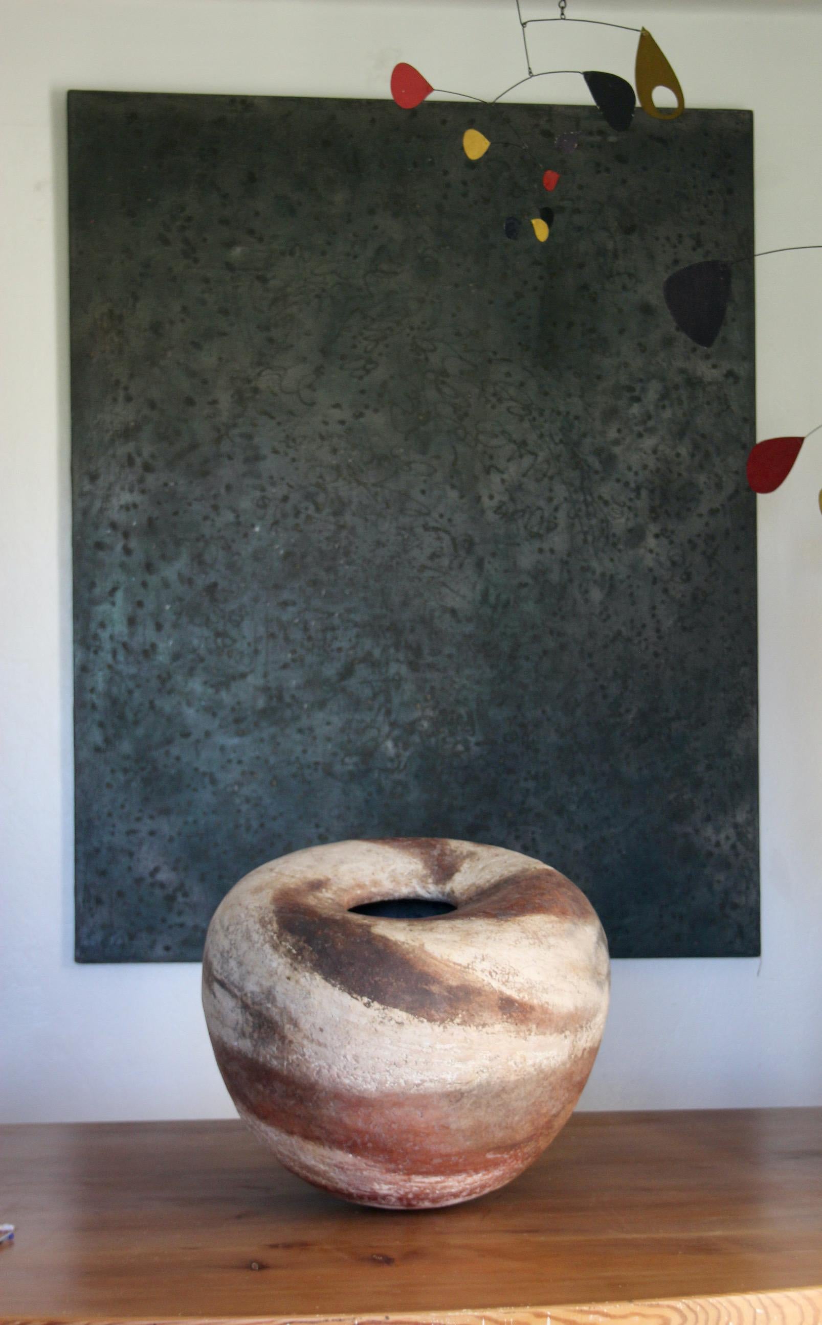 Fine XX secolo Vaso grande in ceramica in vendita