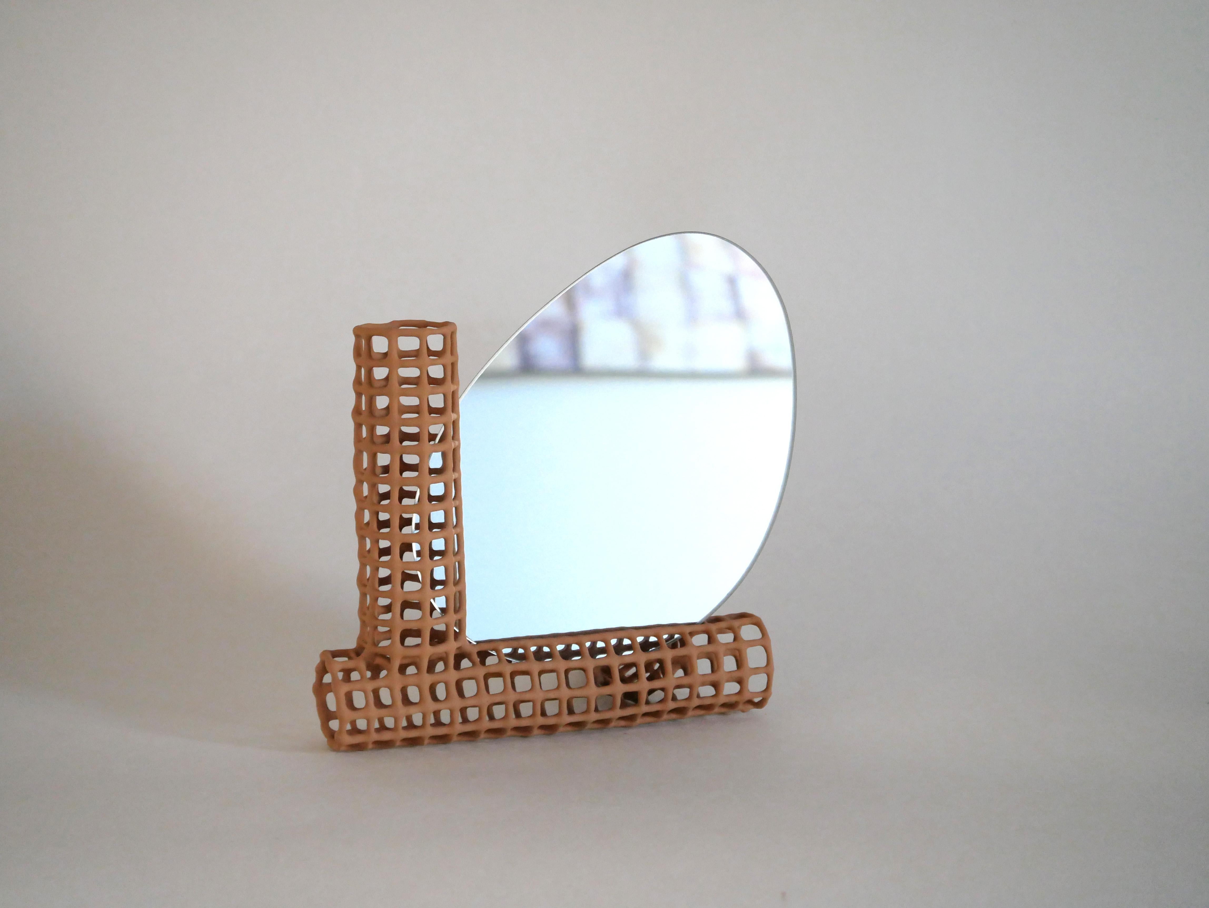 Contemporary Big Chevalet Table Mirror by Dzovag Kotchian For Sale