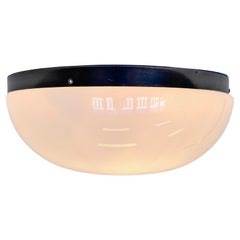 Lampada da soffitto o da parete/Flushmount Big Chrome Bauhaus, anni '40 - 3 pezzi disponibili