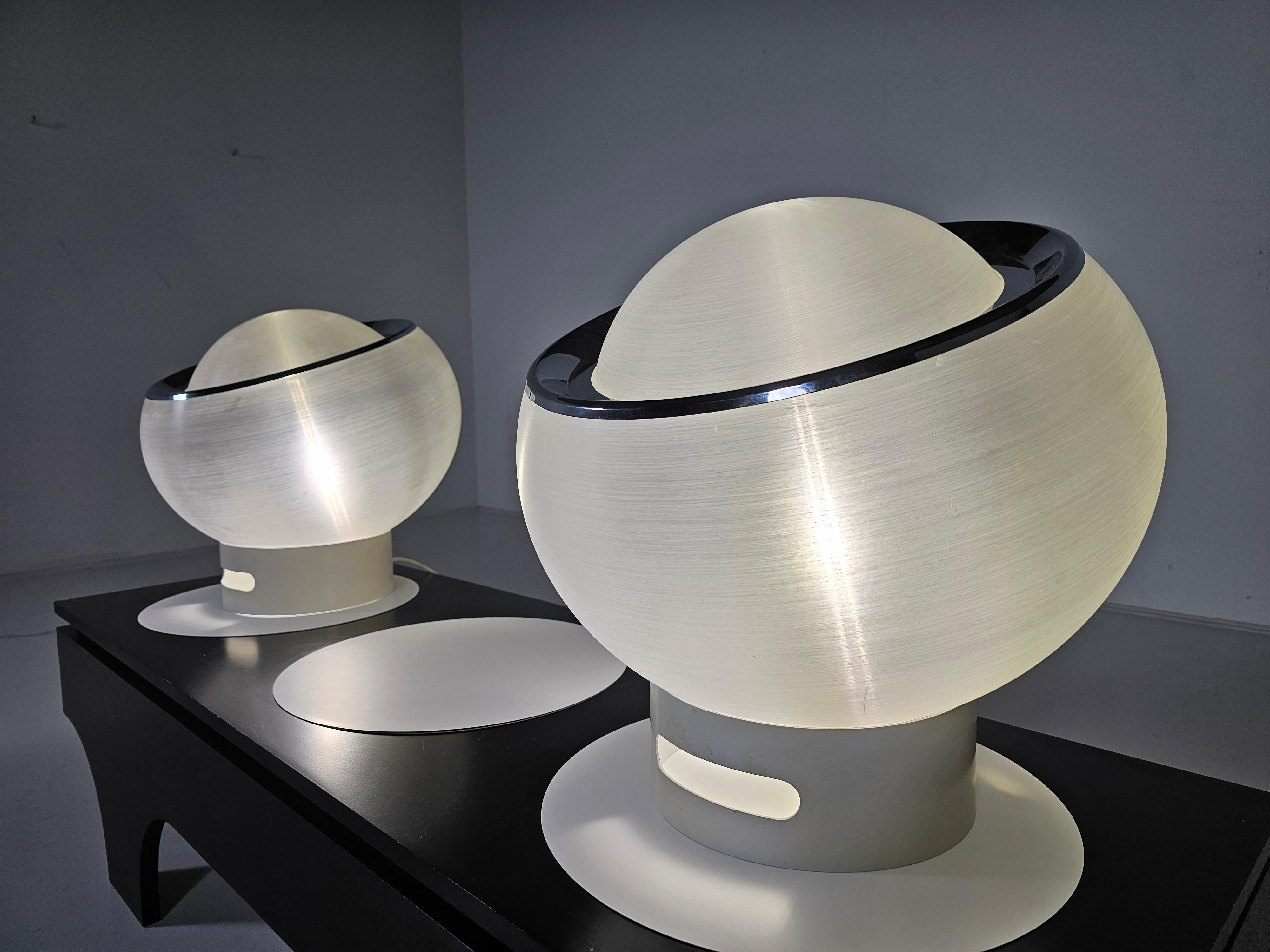 Lámparas de mesa Big Clan de Harvey Guzzini & Studio 6G para Meblo, años 60 Plexiglás en venta