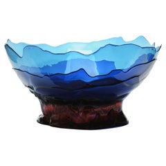Big Collina Vase Extracolor XXL Blue and Ruby by Corsi Design Factory