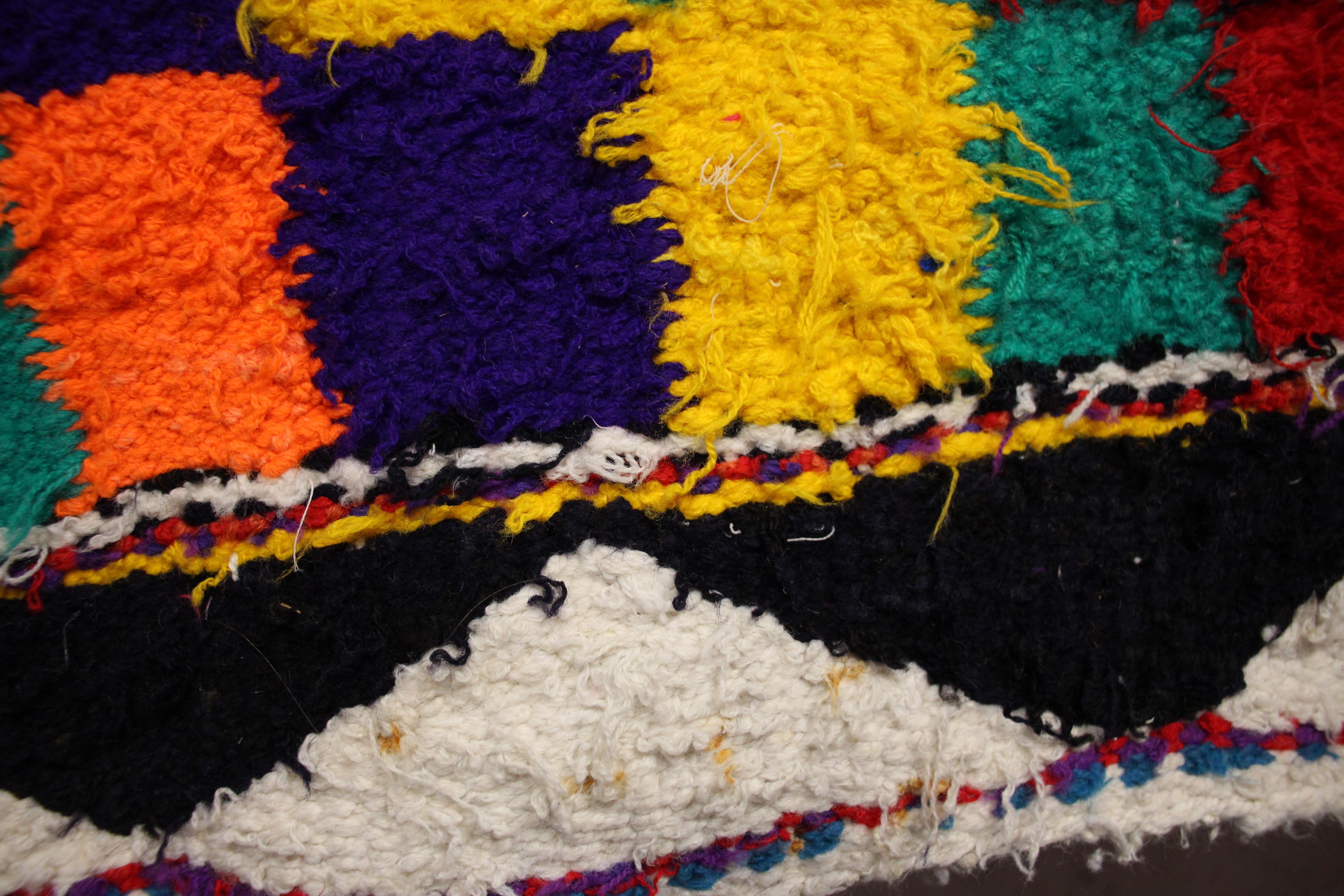 Big Colorful Vintage Carpet, Boho Style Rug, Similar to Kilim 3