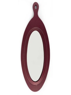 Big Day Wall Mirror Equipped with Stainless Steel Hook by Oscar Maschera