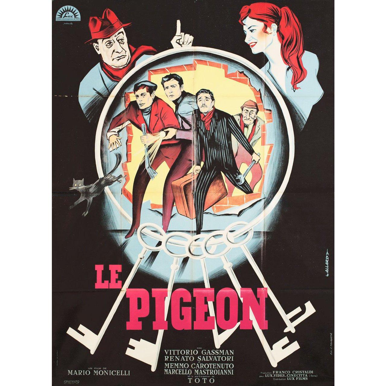 Français Affiche du grand film français « Big Deal on Madonna Street », 1958 en vente