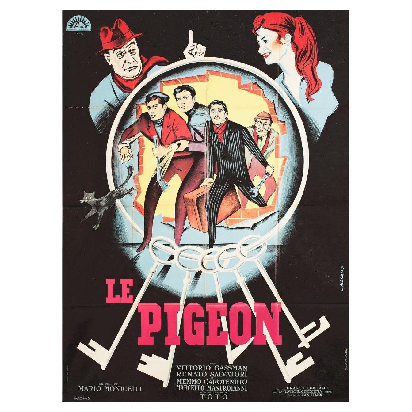 Affiche du grand film français « Big Deal on Madonna Street », 1958 en vente