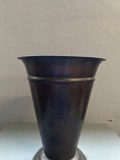 Big decorative art deco bronze urn Denmark 1930’s