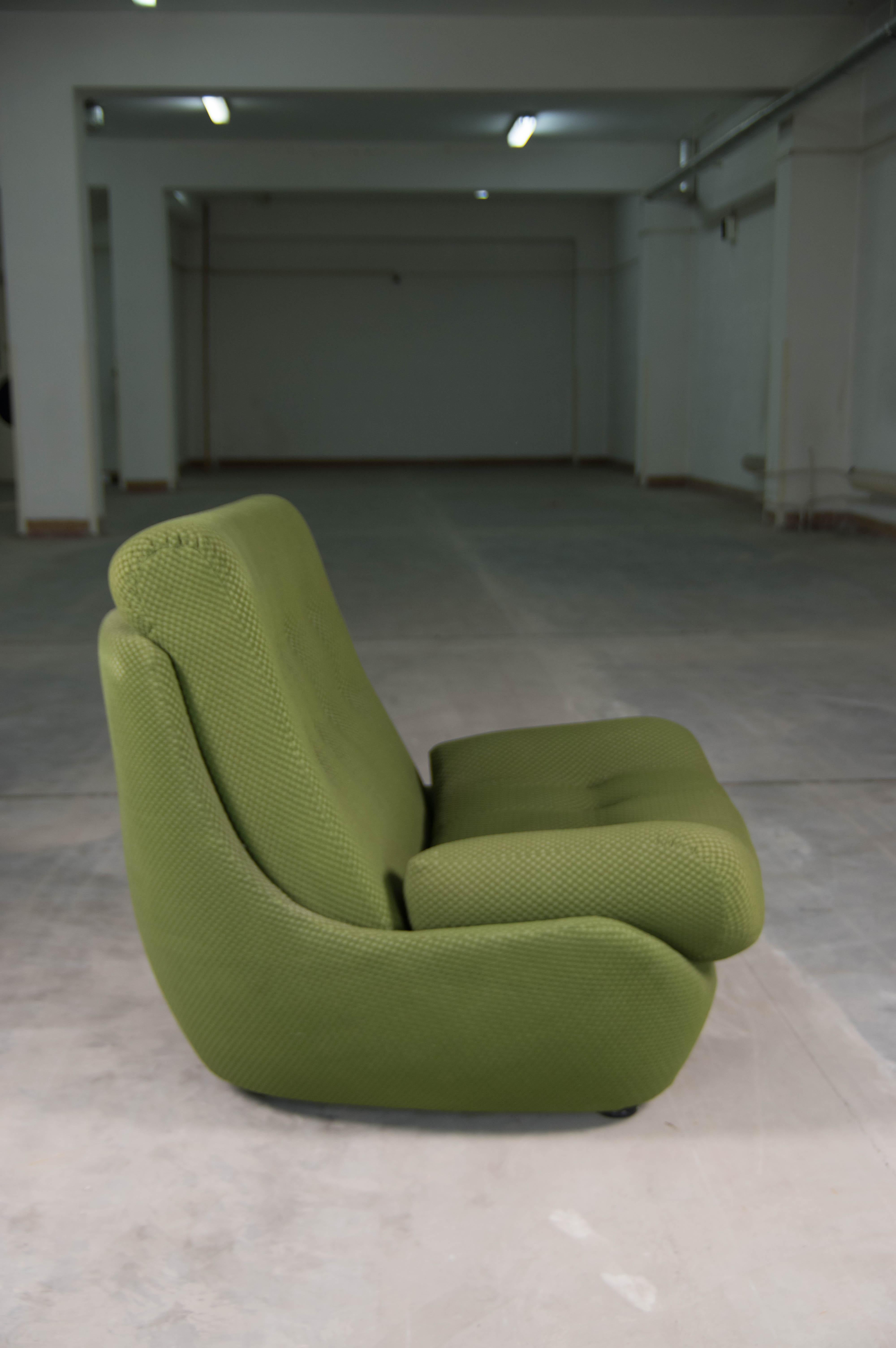 Late 20th Century Big Design Armchair ATLANTIS, 1970s, Three items Available For Sale