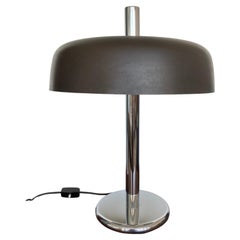Big Design Extra Large Midcentury Mushroom Table Lamp by Hillebrand, 1970s