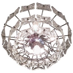 Big Design Glass Chandelier - Kinkeldey