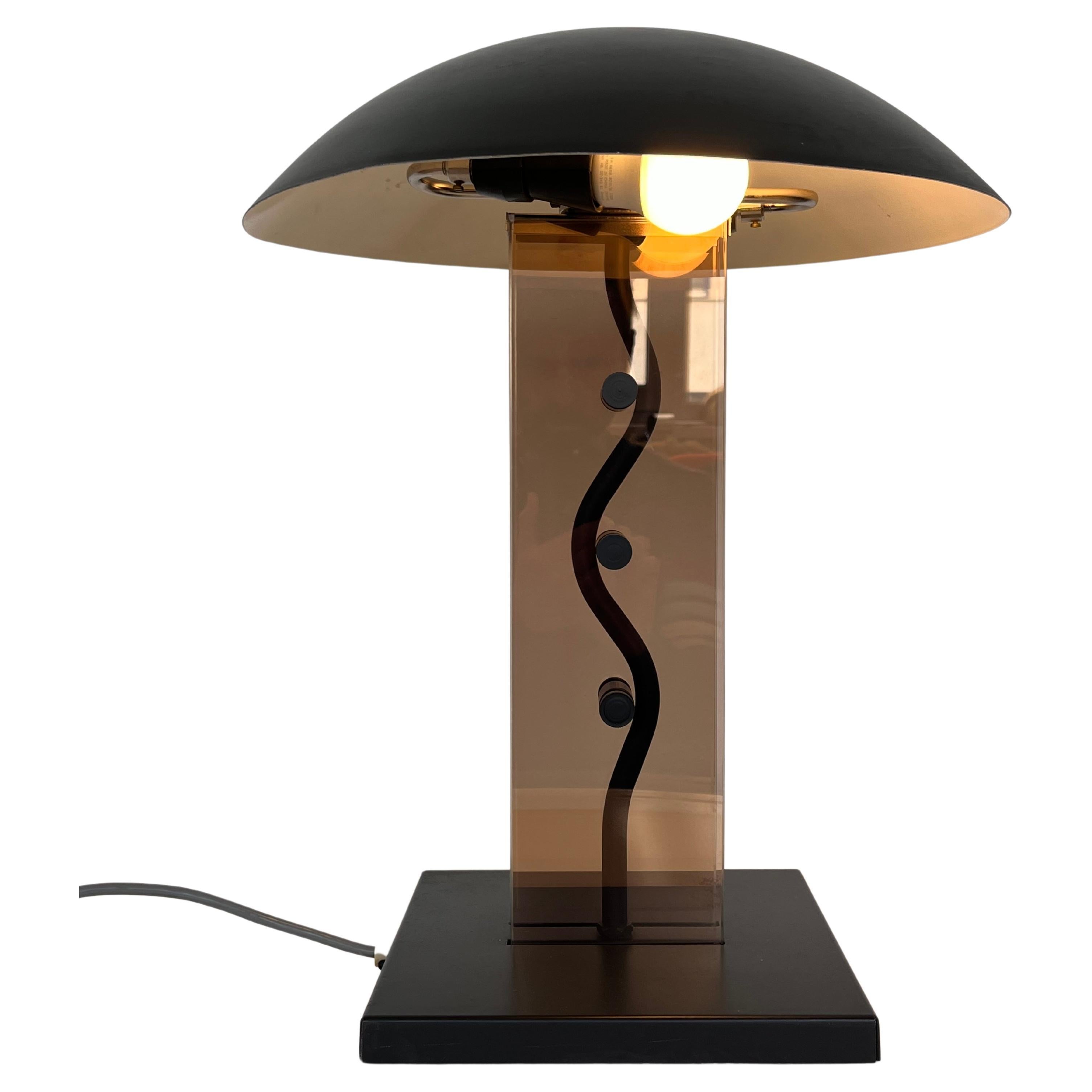 Big Design Table Lamp by Kamenicky Senov, 1980s / Czechoslovakia For Sale
