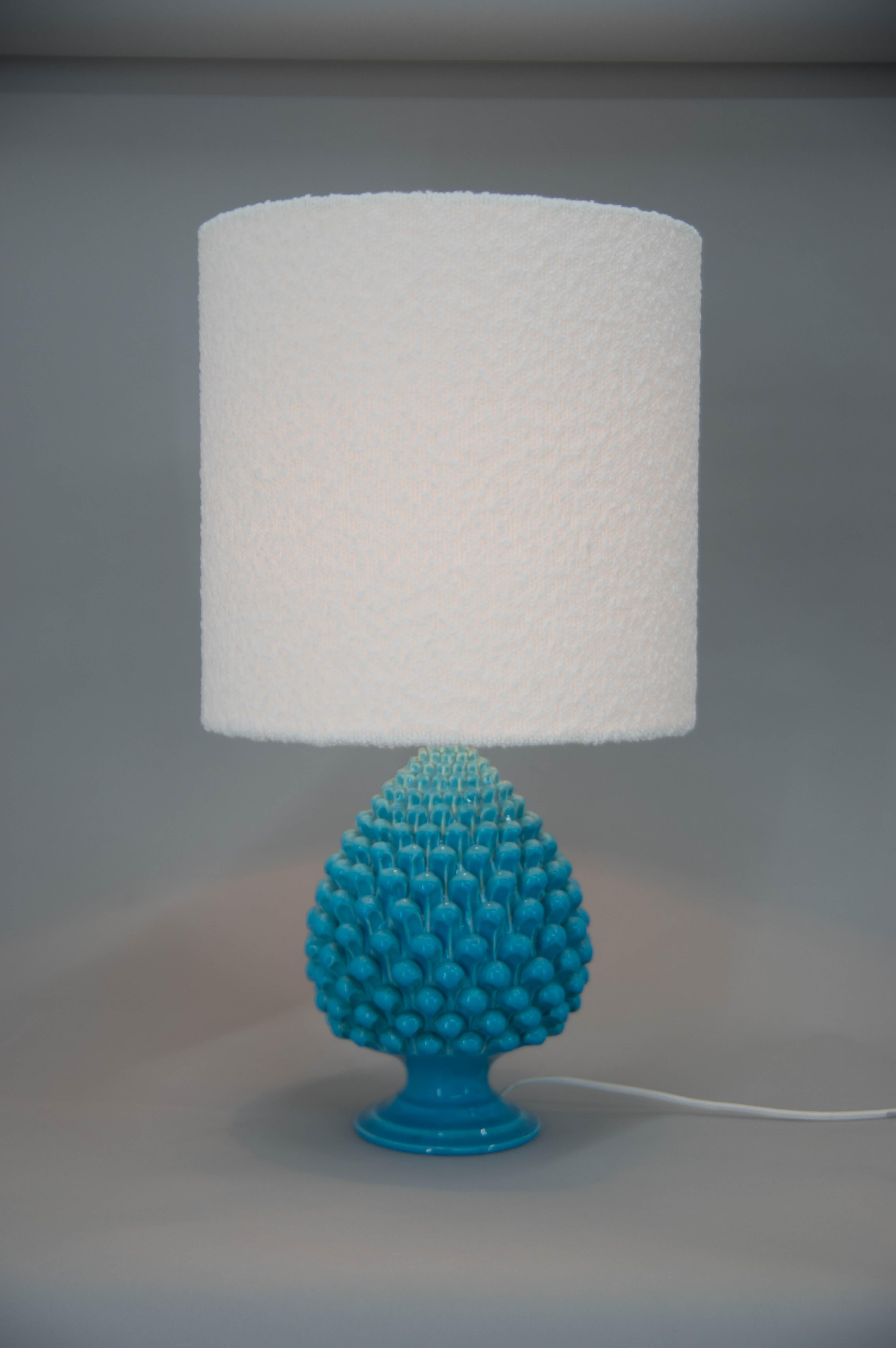 Modern Big Design Table Lamp, Italy, 1970s For Sale