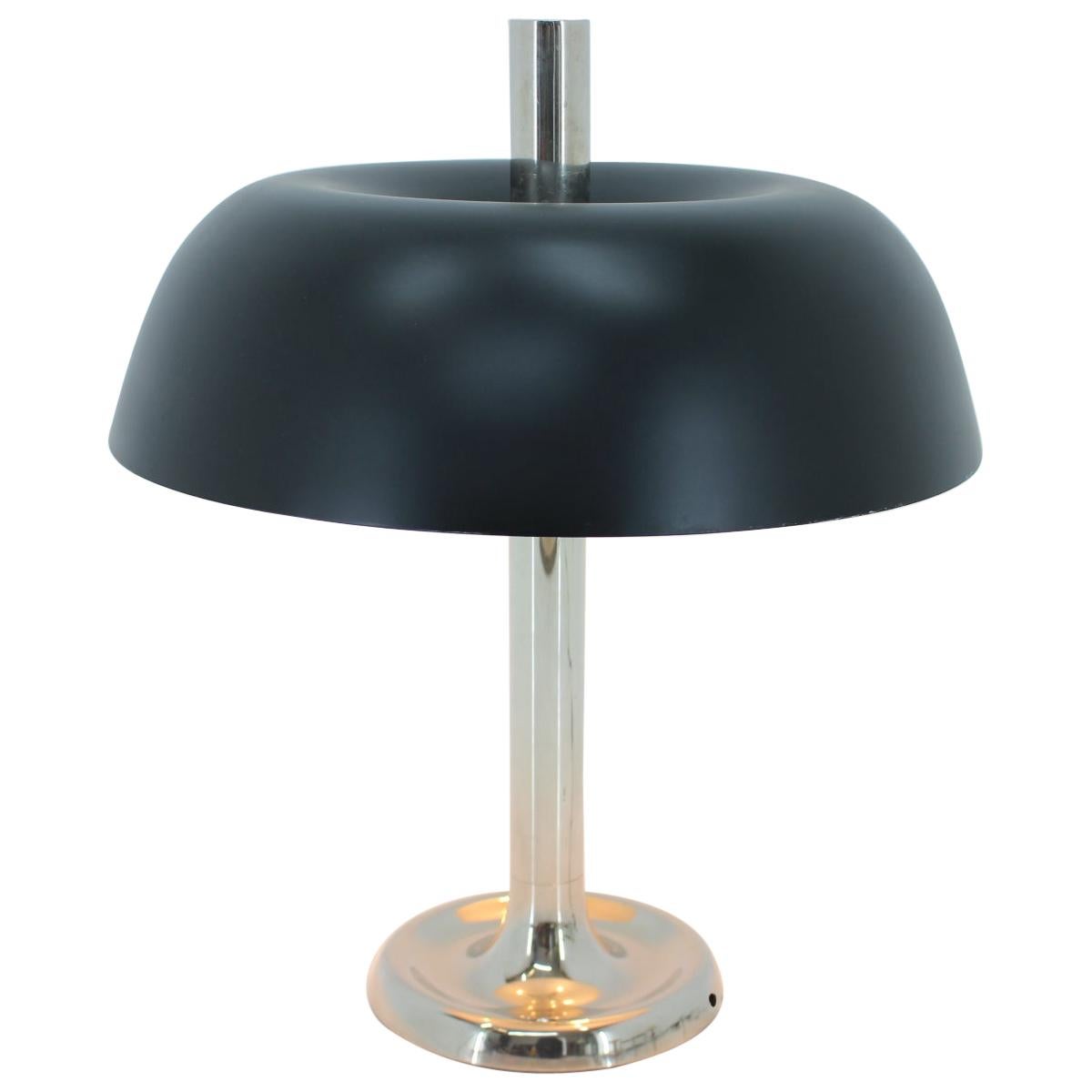 Big Design Extra Large Midcentury Mushroom Table Lamp by Hillebrand, 1970s For Sale