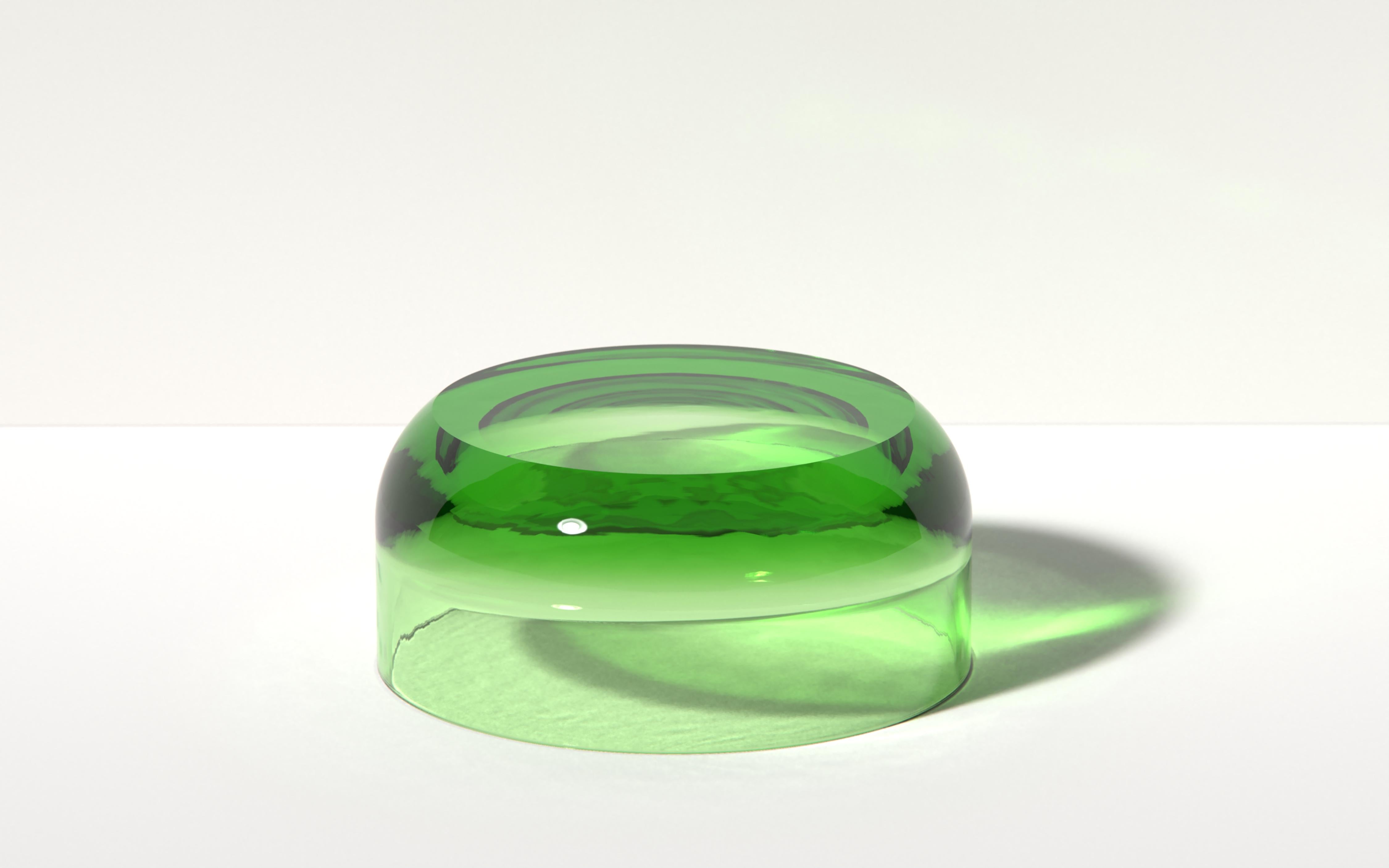 Tavolino Big Dew Drop in resina traslucida e cristallina, di Ian Cochran in vendita 3