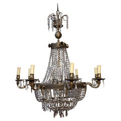 Big Dimension Italian Crystal Chandelier