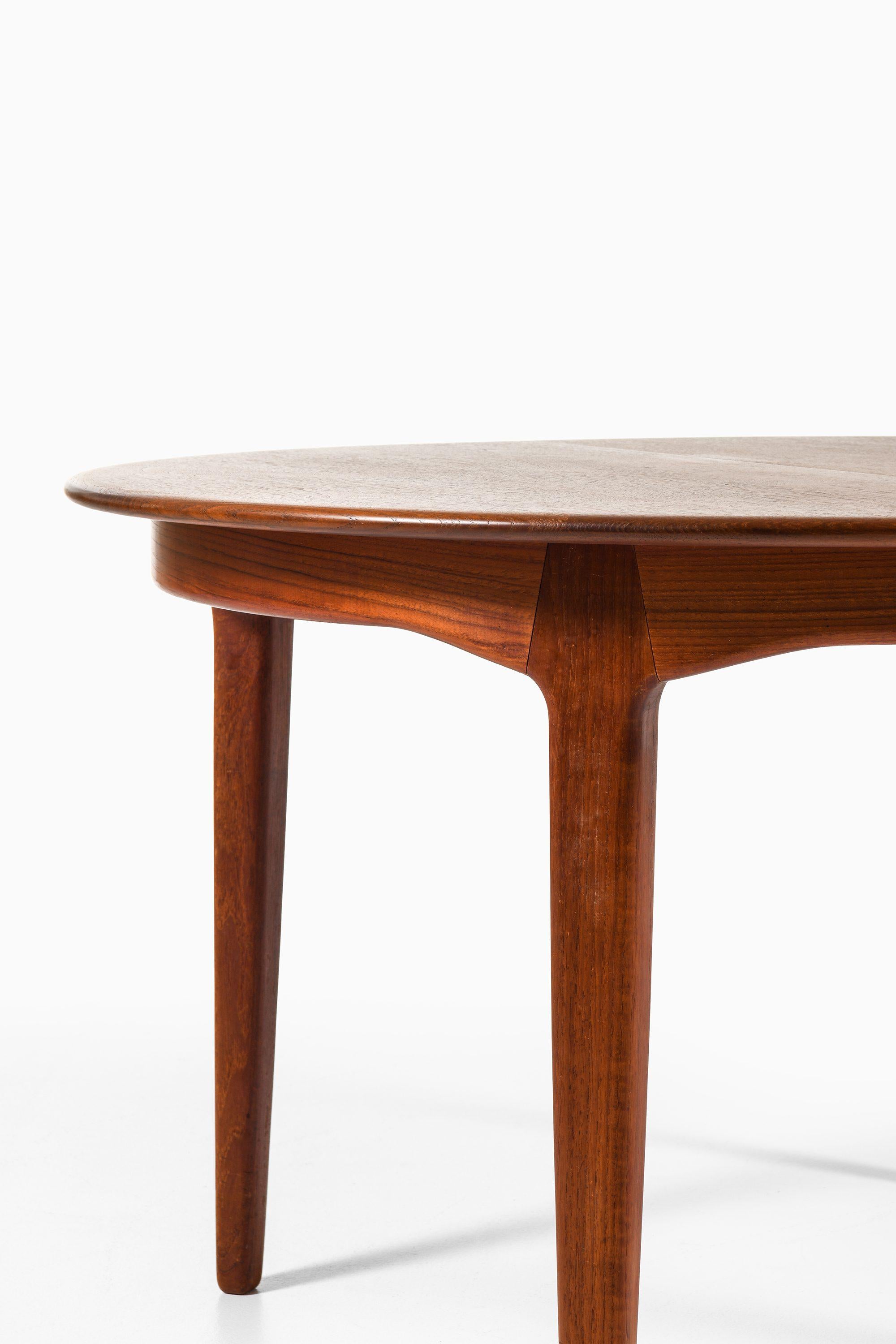 Danish Big Dining Table in Teak by Henning Kjærnulf, 1958 For Sale