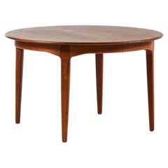 Großer Esstisch aus Teakholz von Henning Kjærnulf, 1958