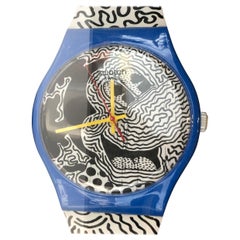  Big Disney X Keith Haring Swatch Watch
