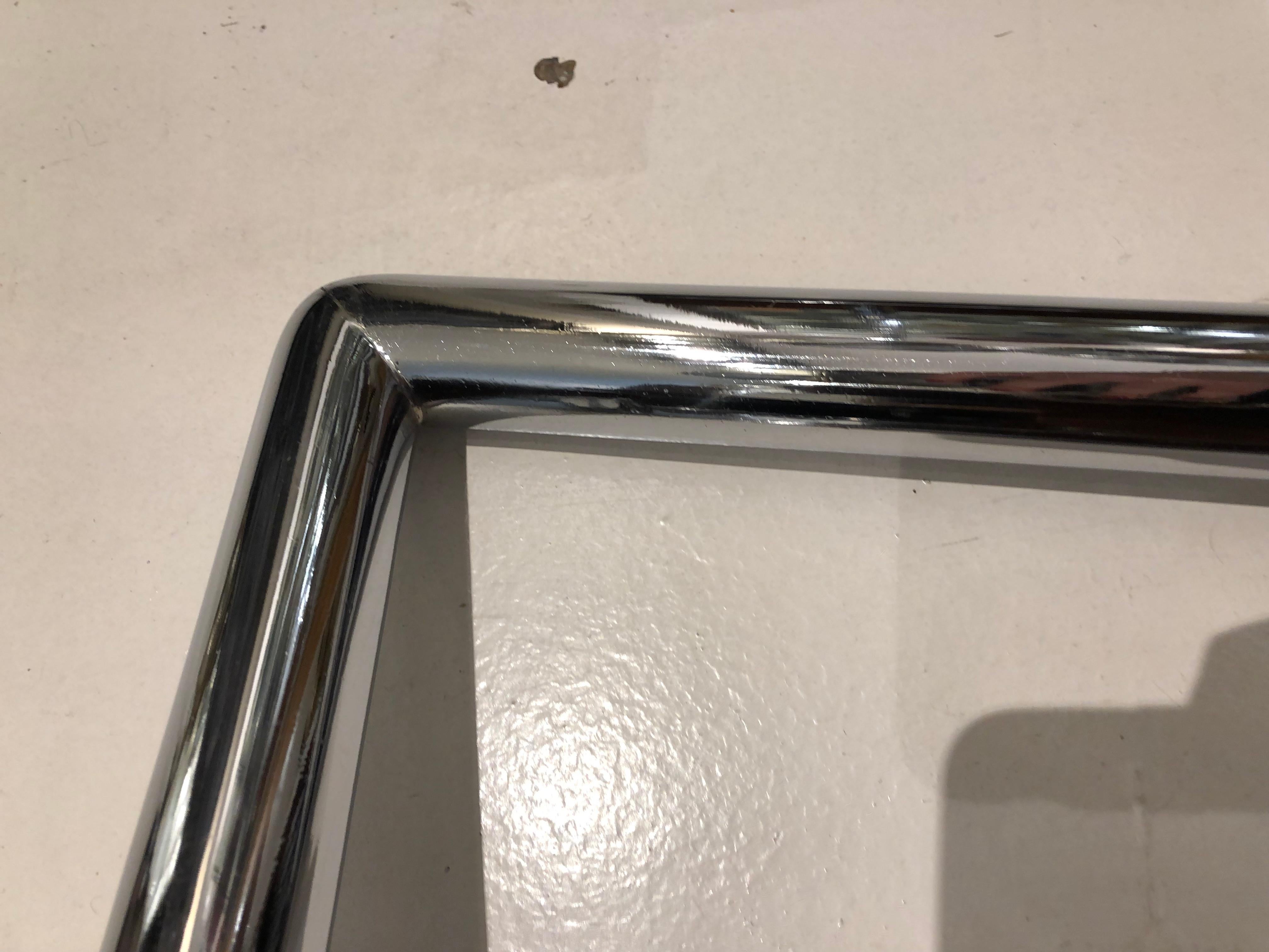 Mid-20th Century Big Door of Handles in Chrome For Sale