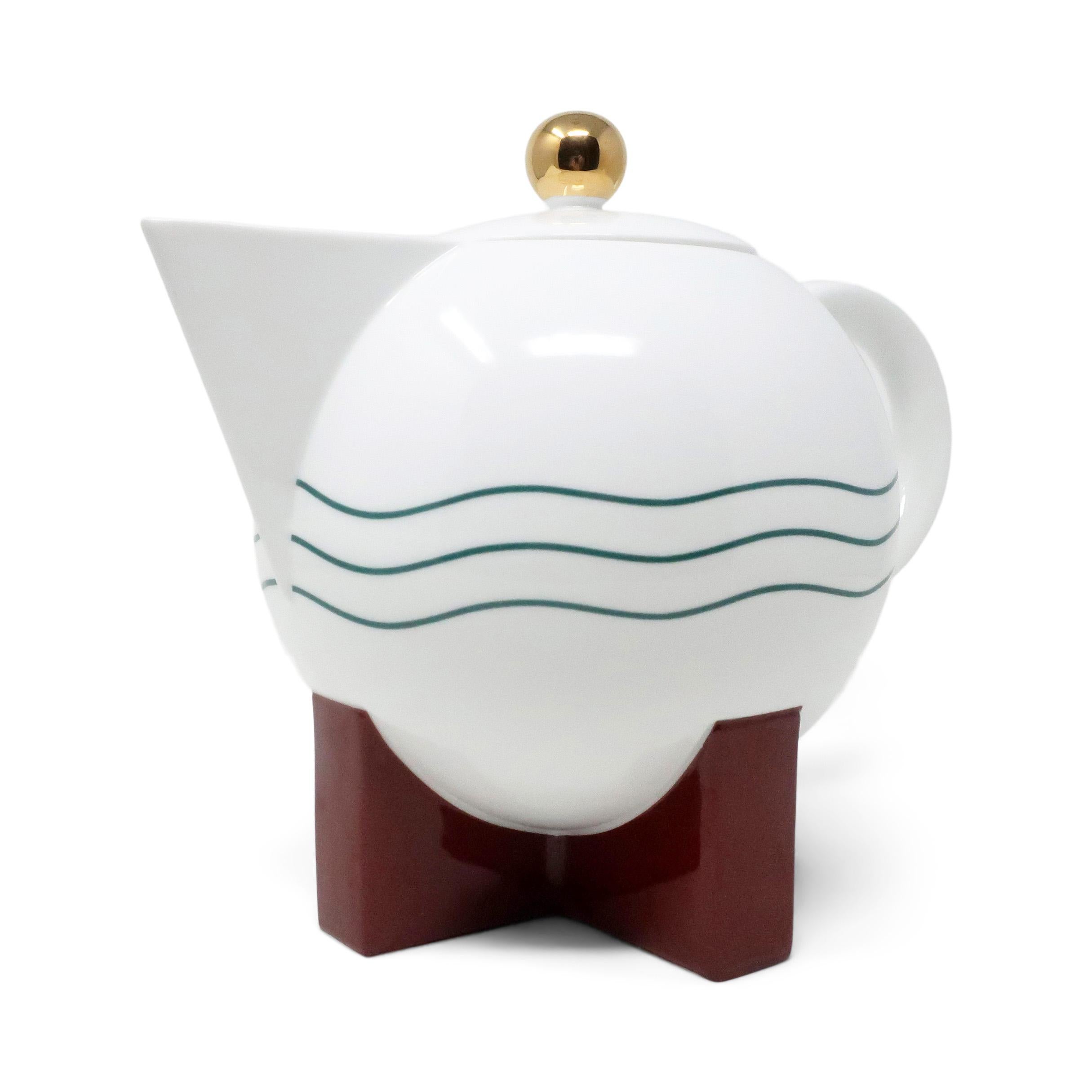 Post-Modern Big Dripper Ceramic Coffee Pot by Michael Graves for Swid Powell