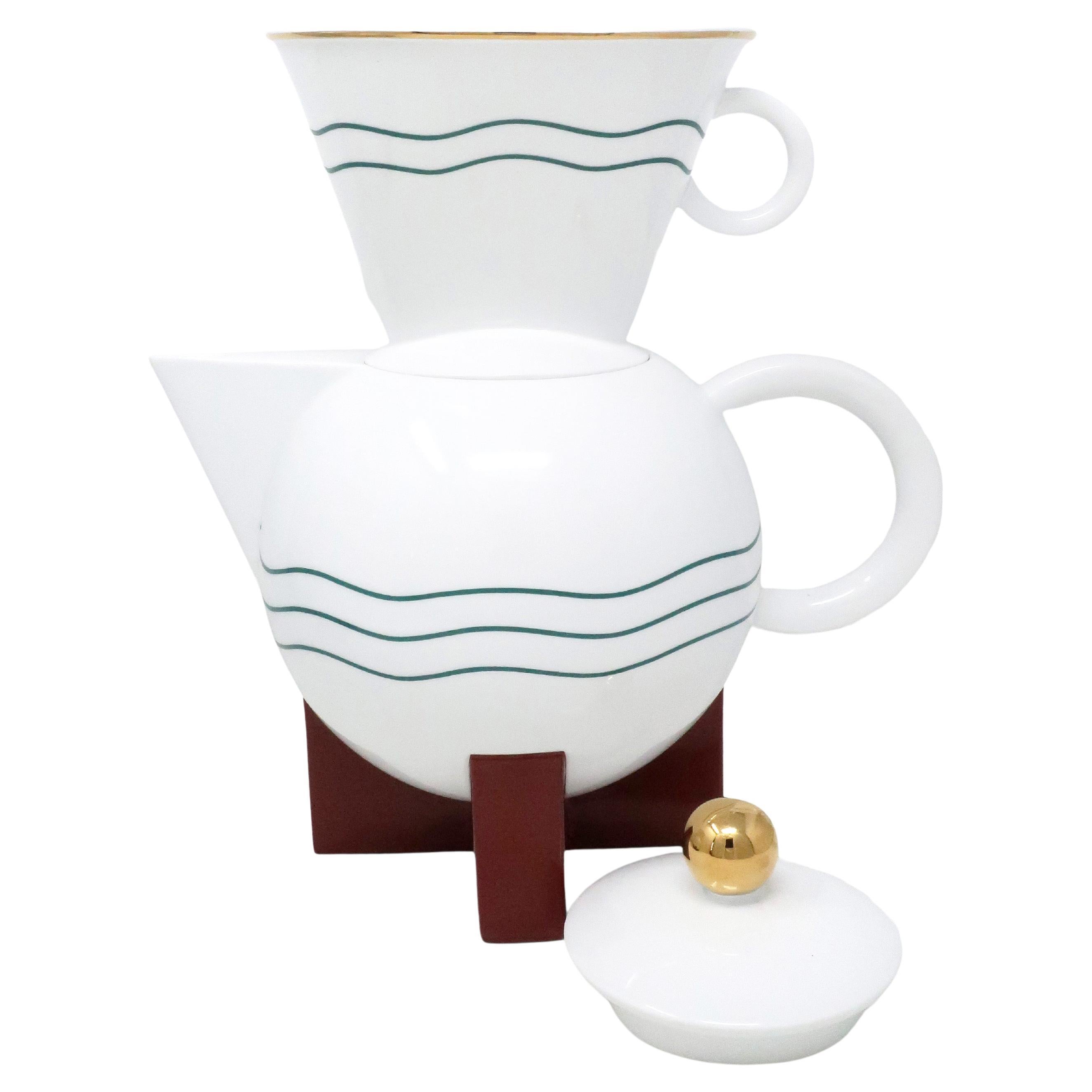 Big Dripper Ceramic Coffee Pot by Michael Graves for Swid Powell