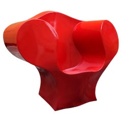 Fauteuil de salon postmoderne italien Ron Arad Design pour Moroso, années 1990