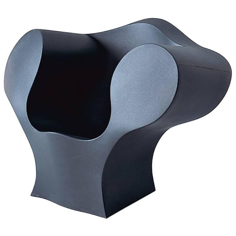 Big Easy Outdoor Armchair by Ron Arad in White, Red or Black Polyethylene For Sale