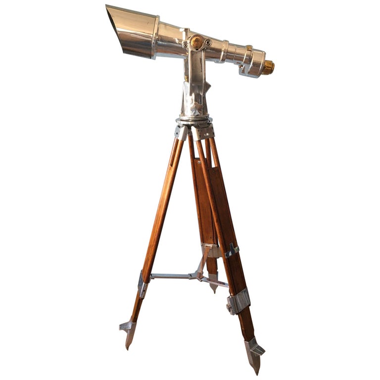 Big Eye Japanese Navy Nikon 20 × 120 Binoculars For Sale at 1stDibs