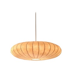 Big Flying Saucer Cocoon Pendant Lamp, 1960s
