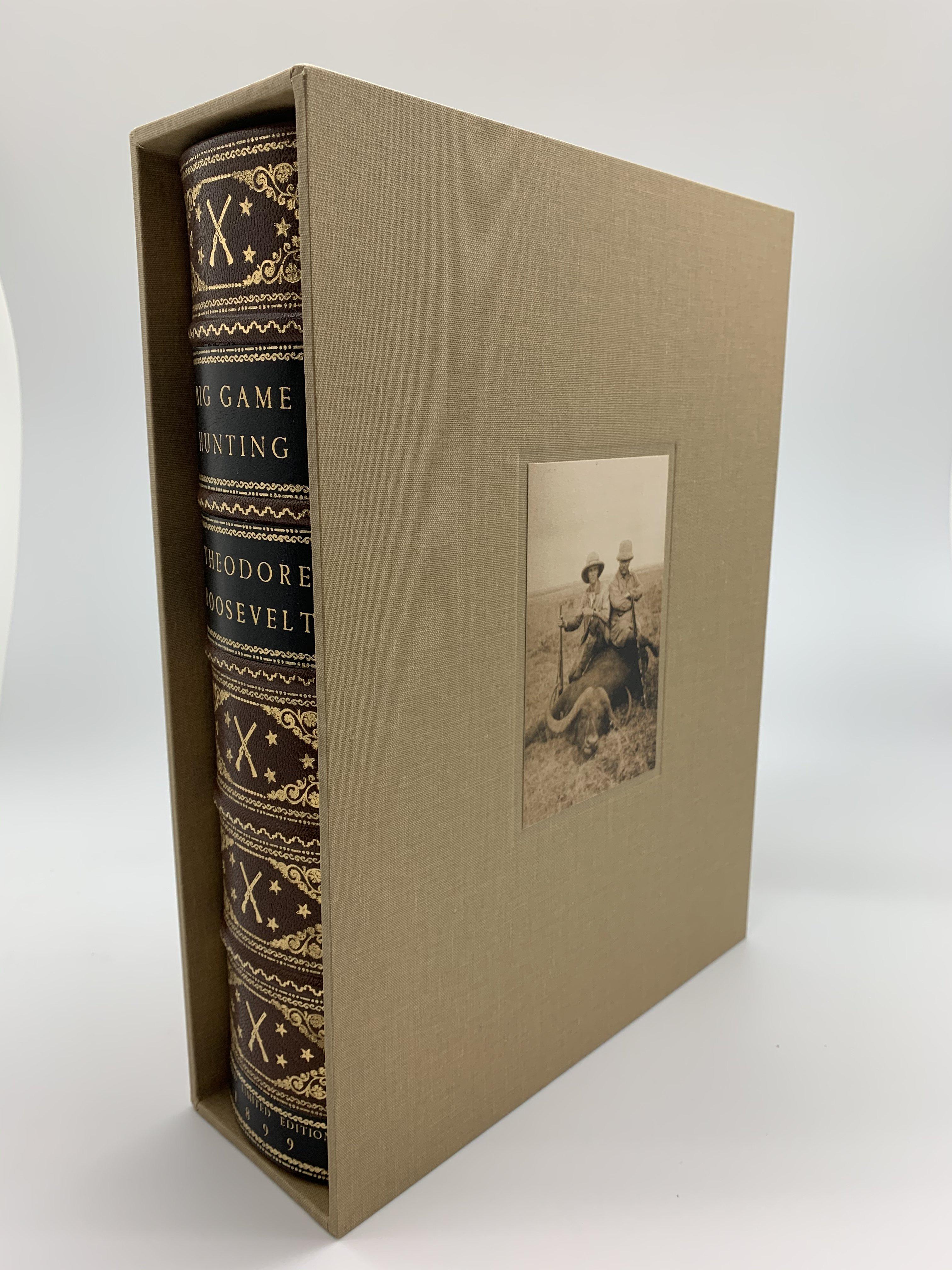 American Big Game Hunting by Theodore Roosevelt, Signed First Limited Edition 762 of 1000