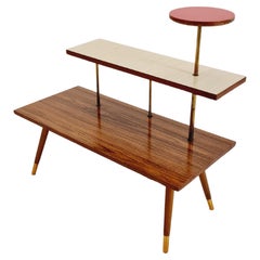 Big German Plant Stand, Colorful, Minimalist Indoor Plant Stand, 1950