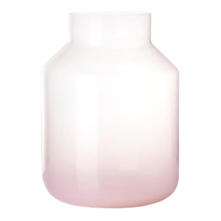 Große Behältervase aus Glas von Dechem Studio