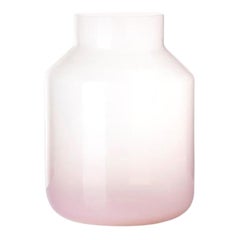 Große Behältervase aus Glas von Dechem Studio