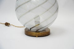 Big Globe Table Lamp by Venini